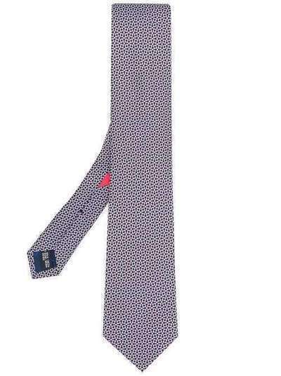 Salvatore Ferragamo галстук с принтом Gancini 358772001722515