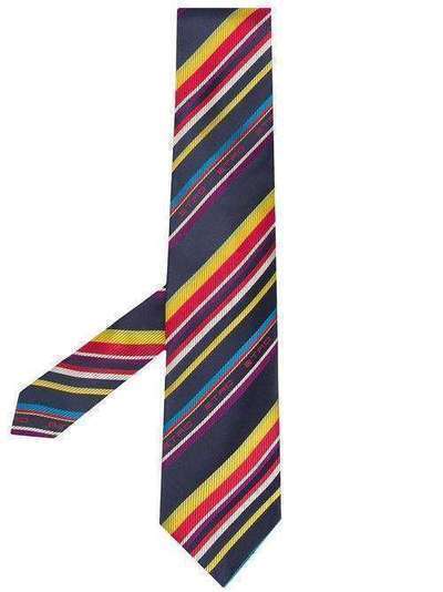 Etro галстук в полоску 120266041