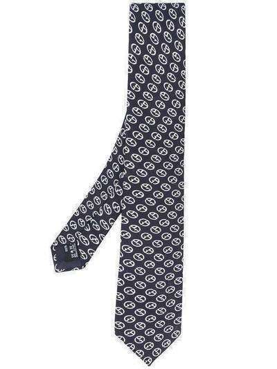 Giorgio Armani галстук с монограммой 3600540A802