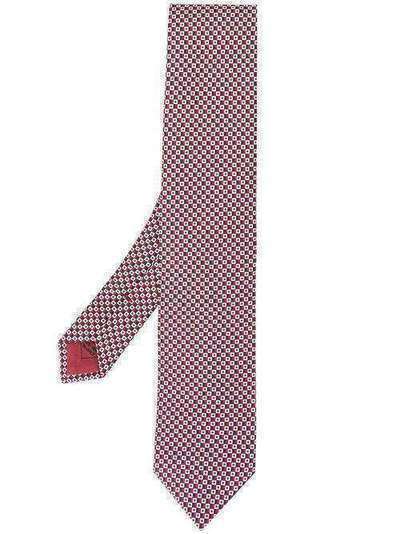 Brioni галстук с геометричным узором O61D00P940V