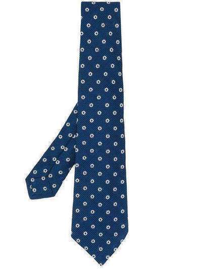 Kiton галстук с принтом UCRVCR1C02G2301155835