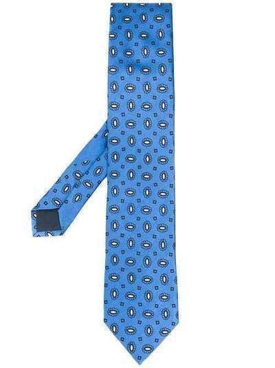 Ermenegildo Zegna галстук с цветочной вышивкой Z7D51100D