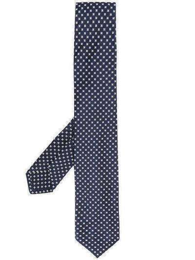 Barba галстук с геометричным принтом LTIEC396903