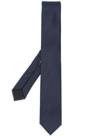 BOSS галстук с геометричным узором 50418516