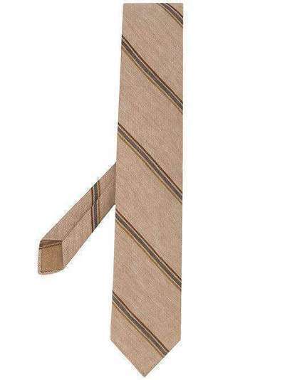 Lardini фактурный галстук в полоску EICRB7EIA545342156024