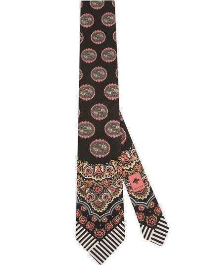 Gucci галстук с принтом пейсли 6120844B200