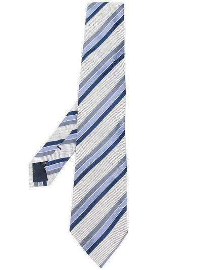 Giorgio Armani полосатый галстук 3500225S425