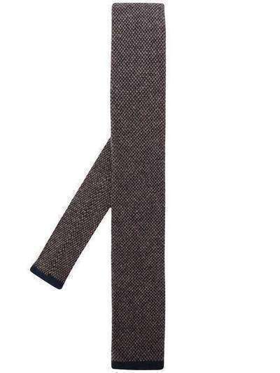 Brunello Cucinelli кашемировый галстук вязки интарсия ML8930018C005