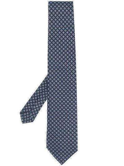 Etro галстук с цветочным принтом 120263036