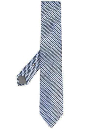 Canali галстук с геометричным узором 18HJ02610