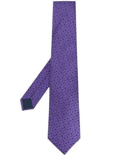 LANVIN галстук с геометричным узором 26591