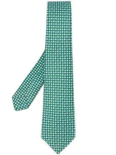 Kiton галстук с цветочным принтом UCRVKRC03G5208