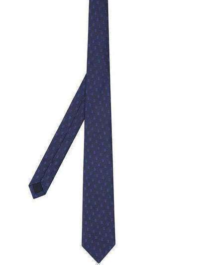 Burberry жаккардовый галстук с монограммой 8019917