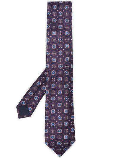 Corneliani галстук с геометричным принтом 84U3069820354