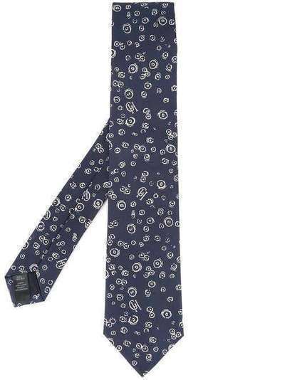 Gieves & Hawkes embroidered tie G3879EO22038