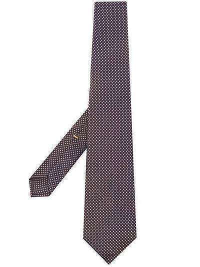 Canali галстук в мелкую точку HX02719