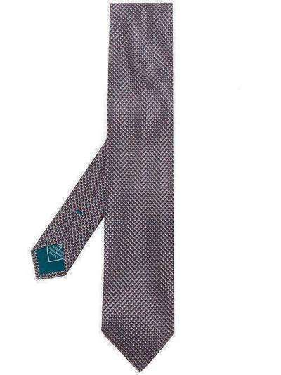 Brioni галстук с геометричным принтом O61D00P942D