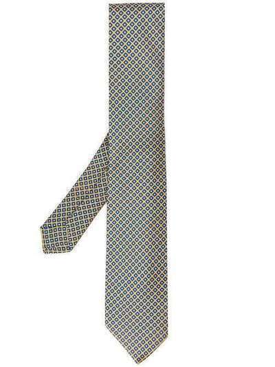Borrelli галстук с микропринтом LR80T9229