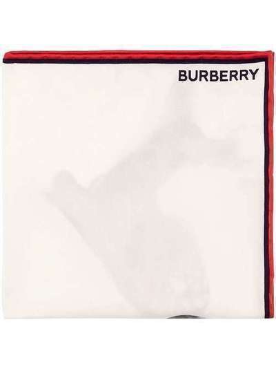 Burberry платок-паше с принтом 8026102