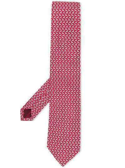 Salvatore Ferragamo галстук с принтом 3,54000015072211E+015