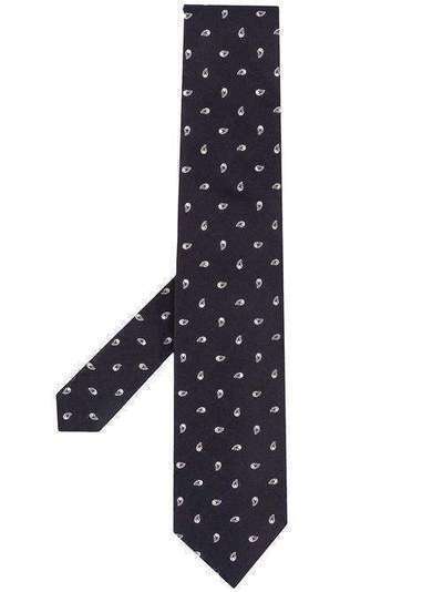 Etro галстук с узором пейсли 120266003