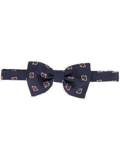 Tagliatore галстук-бабочка с цветочной вышивкой CPET18117