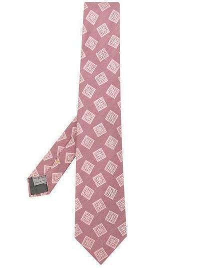 Canali галстук с геометричным узором 18HJ02569