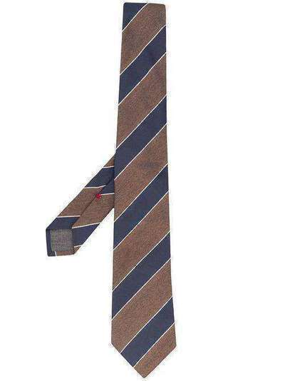 Brunello Cucinelli галстук в полоску MQ8310018CS827