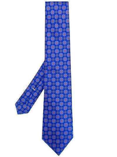 Canali галстук с микропринтом 18HS02730