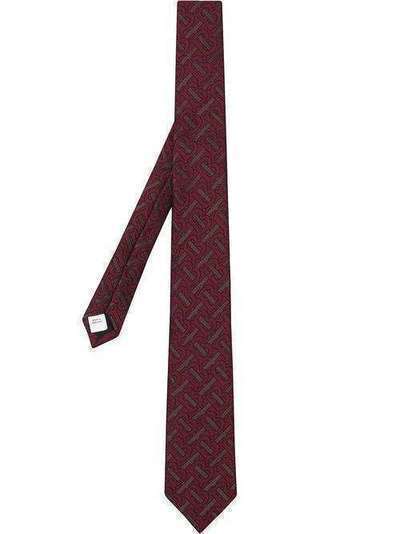 Burberry галстук с монограммой 8029943