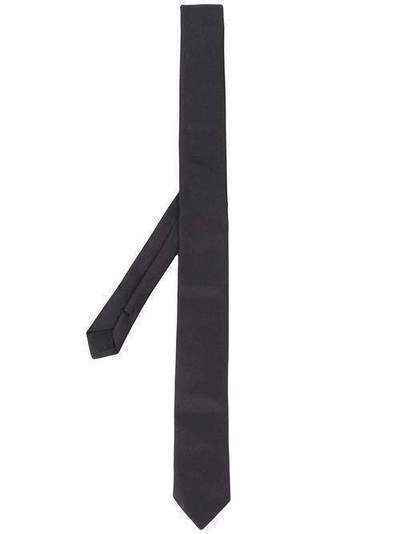 Saint Laurent галстук с заостренным концом 6048354Y002