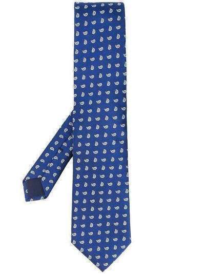 Corneliani галстук с принтом пейсли 85U3020120311