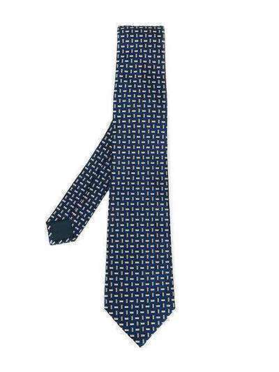 LANVIN галстук с узором 42091