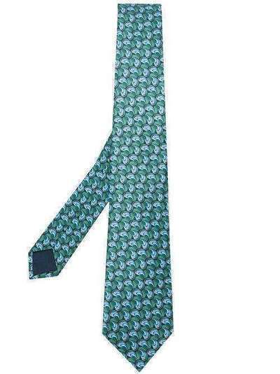 LANVIN галстук с принтом CRAVATESCM72849