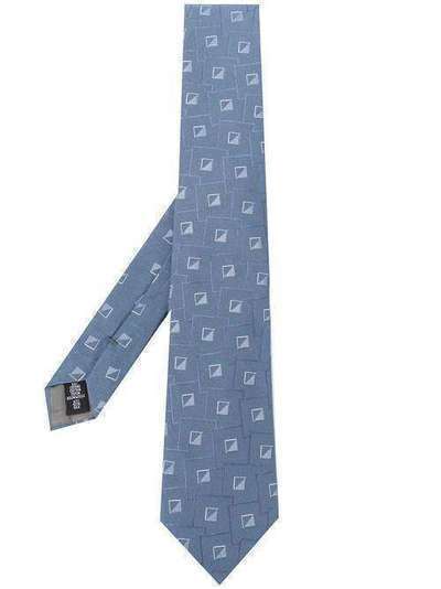 Emporio Armani галстук с геометричным узором 3400750P325
