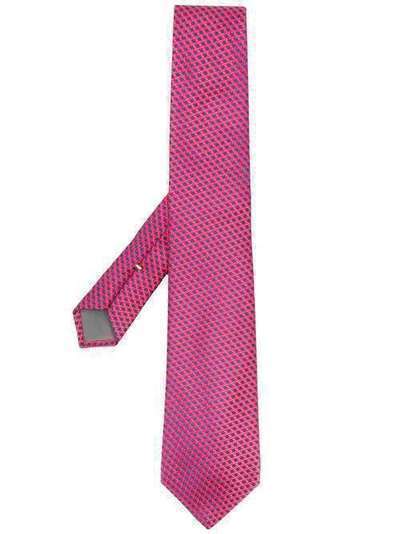 Canali галстук с геометричным узором 18HJ02611