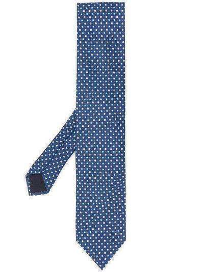 Corneliani галстук с геометричным принтом 85U3020120378