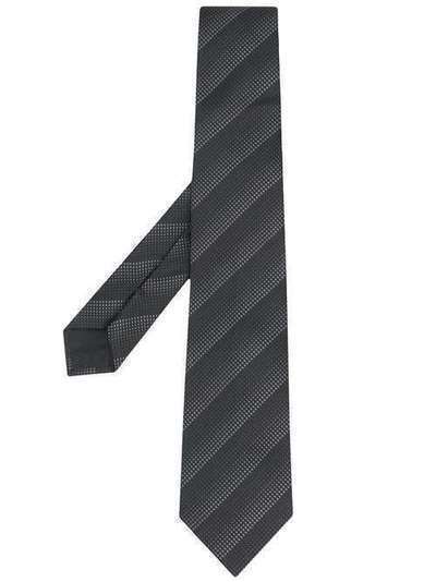 Giorgio Armani галстук в диагональную полоску 3600540P946