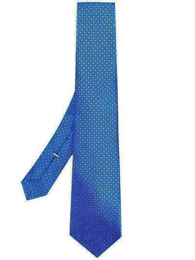 Canali галстук с микропринтом 18HS02726
