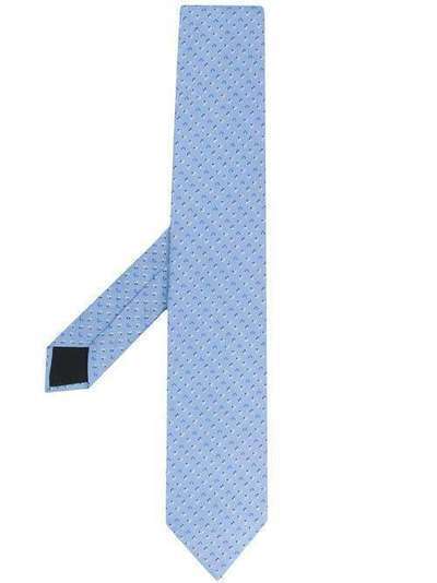 BOSS галстук с узором 50429507