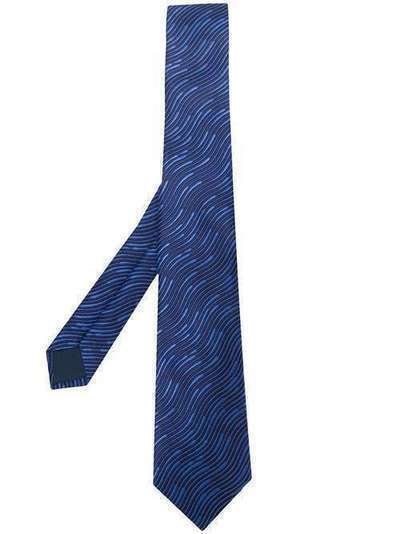 LANVIN галстук с абстрактным принтом CRAVATESCM72626