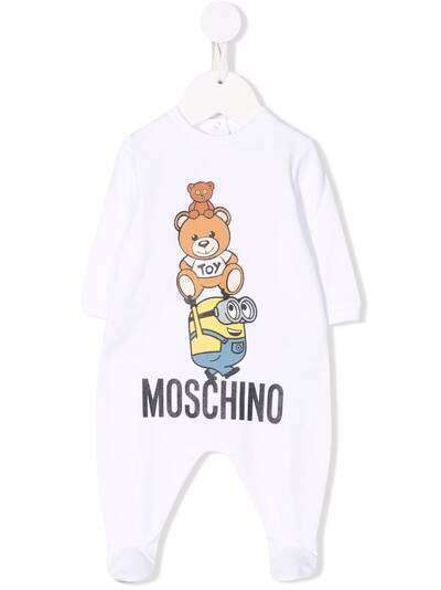 Moschino Kids пижама Teddy Bear x Minion
