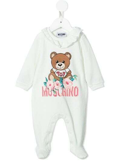 Moschino Kids пижама с принтом Toy Bear