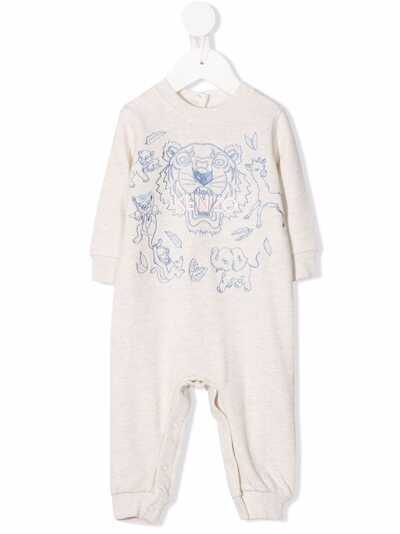 Kenzo Kids пижама с вышивкой Tiger