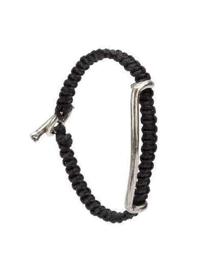 Tobias Wistisen side bar macrame bracelet TBR465