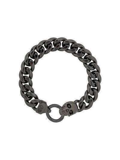 Northskull браслет Atticus Skull Chain BRCHGM2365ATTICUSSKULLCHAINGUNMETALBRACELET