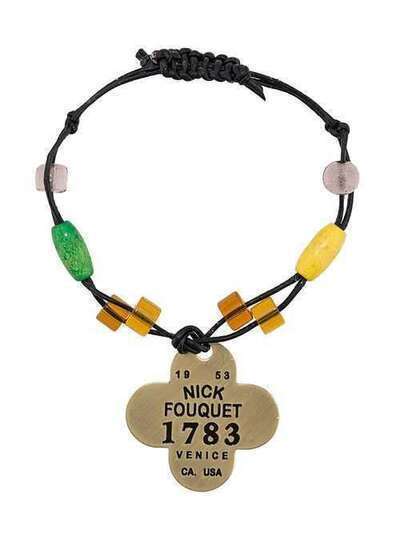 Nick Fouquet браслет с бляшкой с логотипом BRACELETW