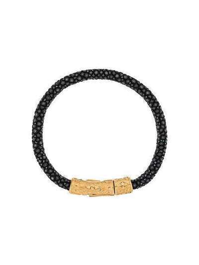 Nialaya Jewelry фактурный браслет MSTING014