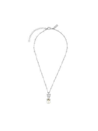 Salvatore Ferragamo pearl pendant necklace