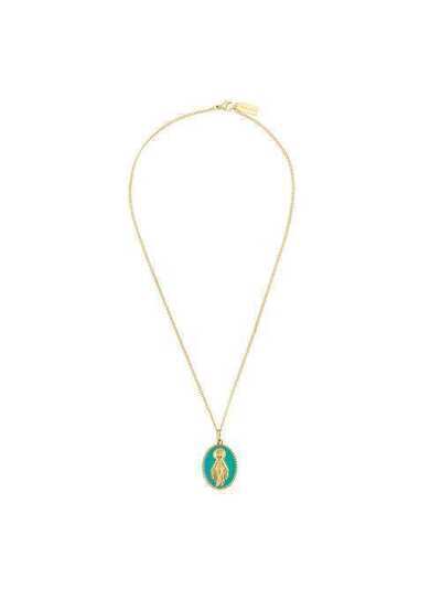 Nialaya Jewelry колье Lady of Guadalupe с подвеской WNECK085